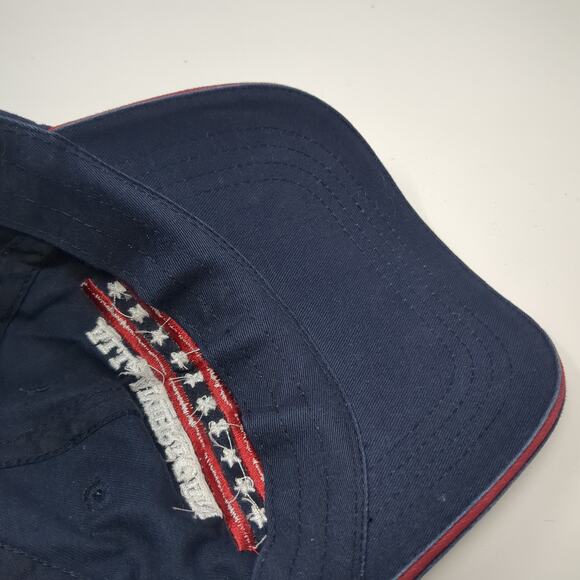 All American Grandpa Slideback Baseball Cap Blue One Size Adjustable Embroidered - Picture 8 of 9